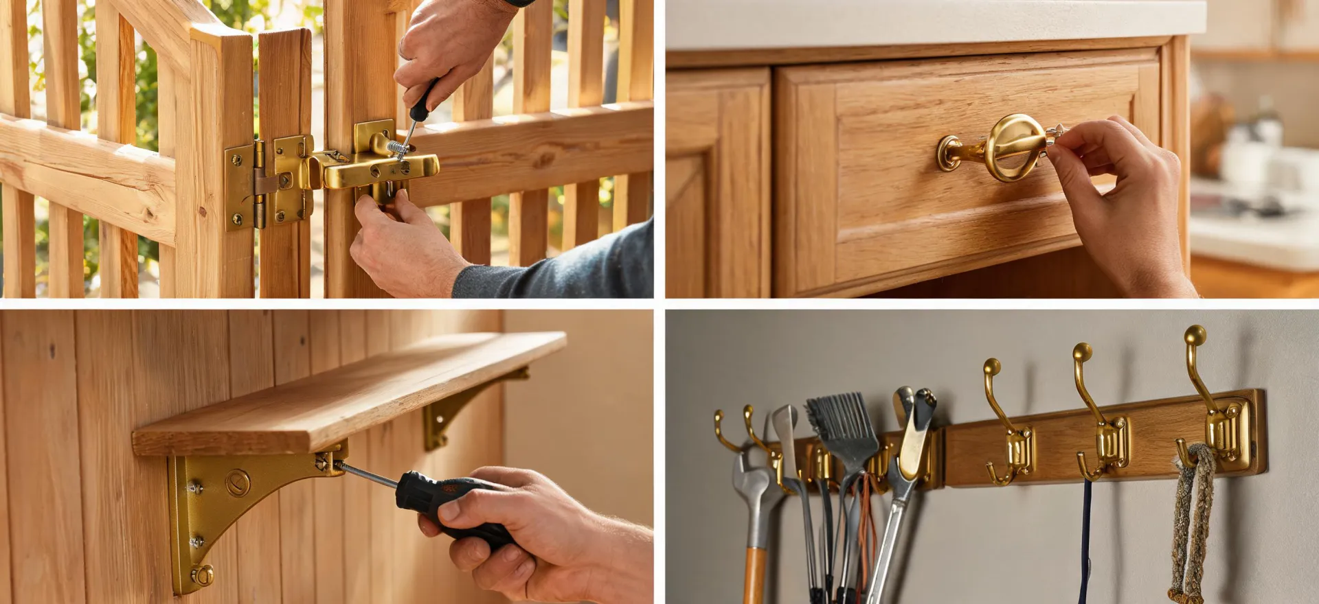 Hardware applications across gate, cabinet and maintenance projects