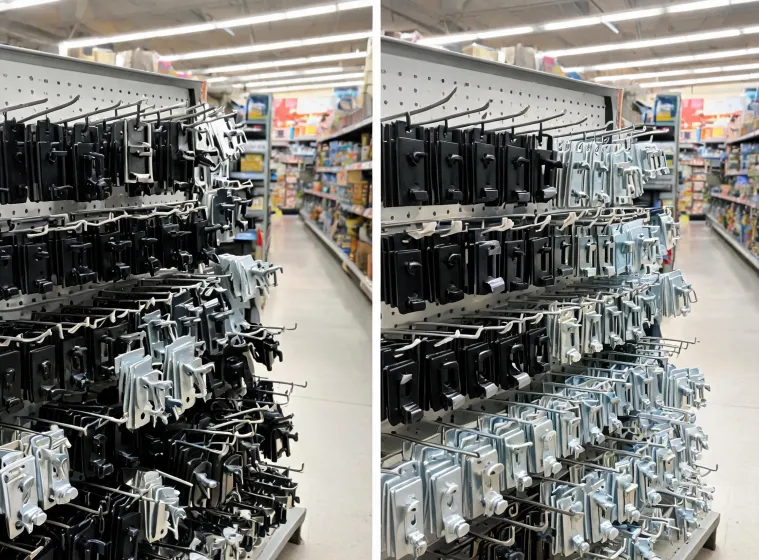 Gate hardware refresh display